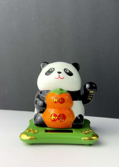 Solar Powered Panda - Tangerines - Porcelain