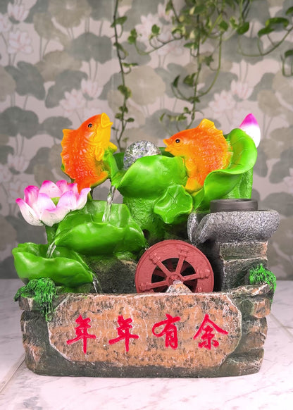 Prosperity Goldfish Lotus Fountain
